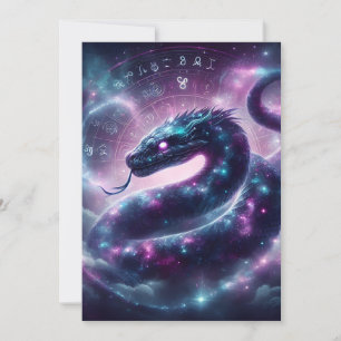 Kosmische Slang Zodiac Galactische Astrologie Aankondiging