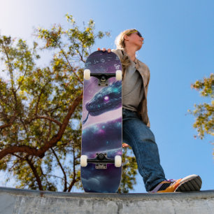 Kosmische Slang Zodiac Stelsel Astrologie Skateboard