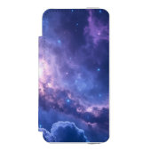 kosmische sluiernevel incipio iPhone portemonnee hoesje (Voorkant Agenda)