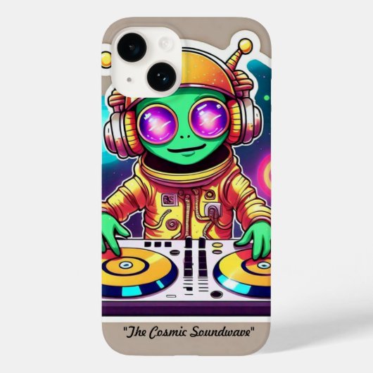 Kosmische Soundwave Party Case-Mate iPhone Case (Achterkant)