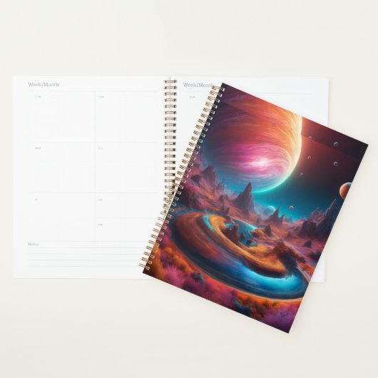 kosmische spiraalplanner planner (Display)