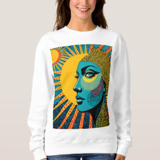 Kosmische straling: Sun Goddess Sweatshirt