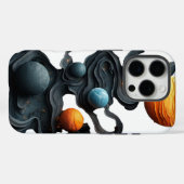 kosmische stromen Case-Mate iPhone case (Achterkant (horizontaal))