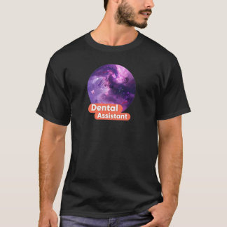 Kosmische tandheelkundige assistent t-shirt
