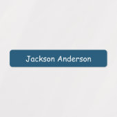 Kosmische tinten Naam labels voor jongens waterdic (Design 2)