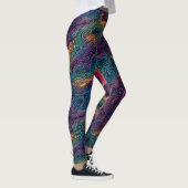 Kosmische Topografie Leggings - Plezier (Rechts)