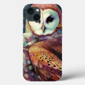 Kosmische Uil Fantasy Kunst Case-Mate iPhone Case (Achterkant)