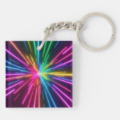 Kosmische uitbarsting sleutelhanger (Achterkant)