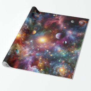 KOSMISCHE UTOPIE CADEAUPAPIER