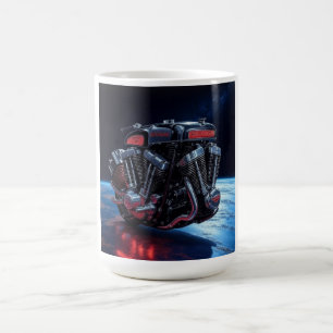 Kosmische V-Twin-kracht Koffiemok
