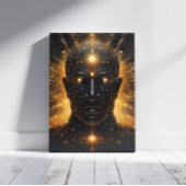 Kosmische Verlichting Canvas Afdruk