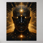 Kosmische Verlichting Poster (Voorkant)