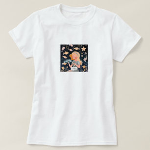 kosmische vissen t-shirt