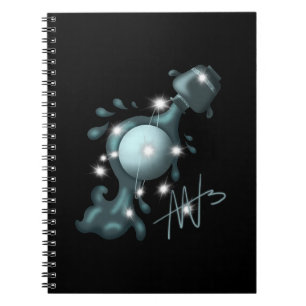 Kosmische Waterman Uranus Zodiac Notitieboek