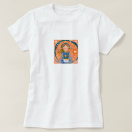 kosmische weegschaal t-shirt