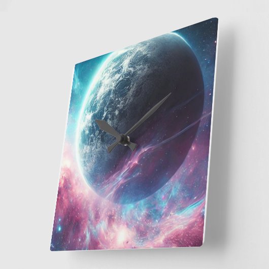  Kosmische Weiten  Vierkante Klok (Hoek)