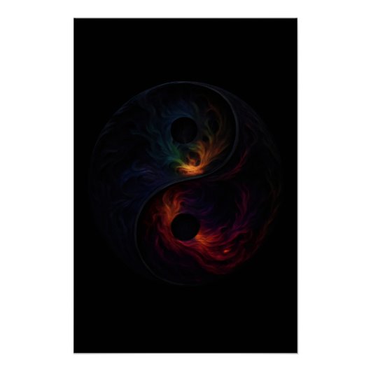 Kosmische Wervelwind Perfect Poster (Voorkant)