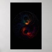 Kosmische Wervelwind Poster (Voorkant)