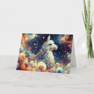 Kosmische Wolken Llama Kaart