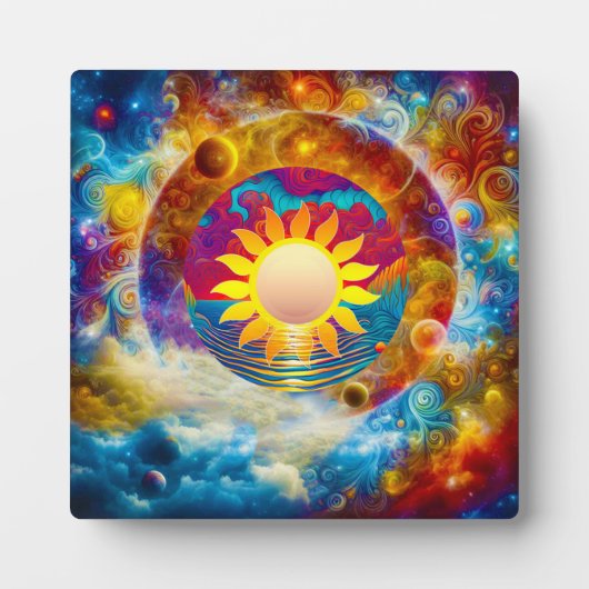 Kosmische Zon Fotoplaat (Voorkant)