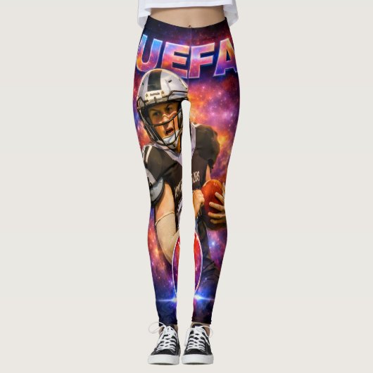 Kosmisches UEFA Leggings (Voorkant)