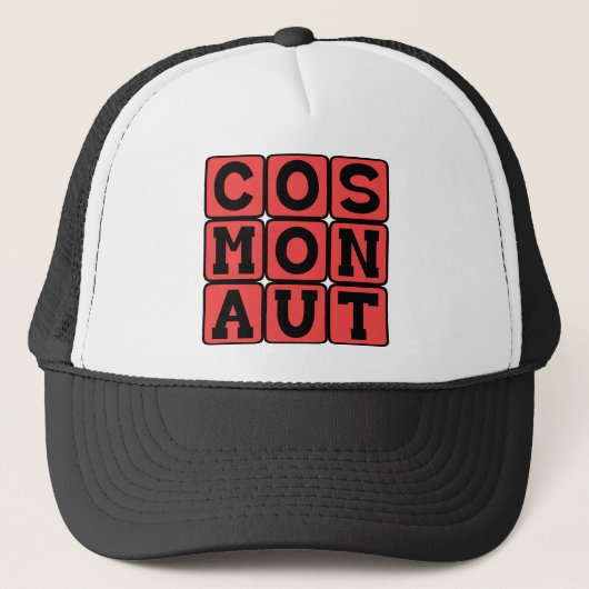 Kosmonaut, Sovjet Astronaut Trucker Pet (Voorkant)