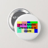 kosmos 2 ronde button 5,7 cm (Voorkant /achterkant)