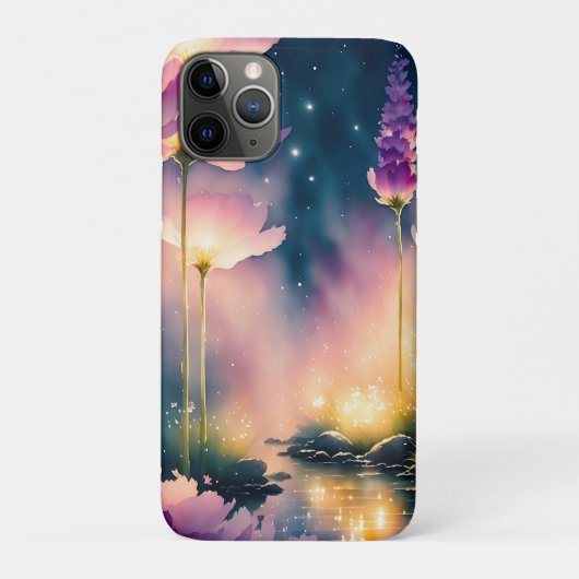 Kosmos bloesems kunstwerk Case-Mate iPhone case (Achterkant)
