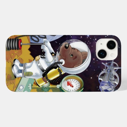 kosmos Case-Mate iPhone case (Achterkant (horizontaal))