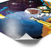 kosmos foto afdruk (Hoek)