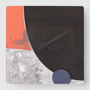 Kosmos II Vierkante Klok