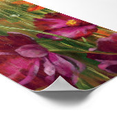 Kosmos in het veld poster (Hoek)