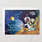 kosmos kaart (Voorkant / Achterkant)