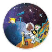 kosmos keramische knop (Voorkant)