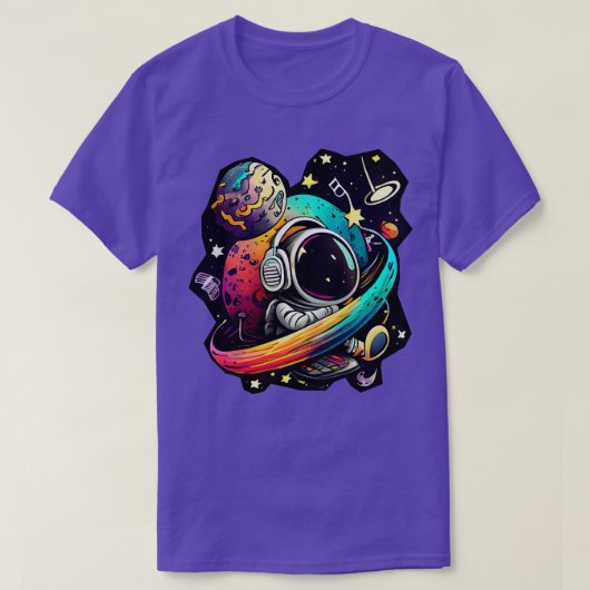 Kosmos kunstkosmos t-shirt (Design voorkant)