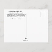 Kosmos met Briefkaart bij bijen (Achterkant)
