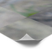 Kosmos Paarse ventilator Poster (Hoek)