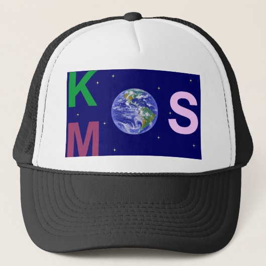 Kosmos stervlinder trucker pet (Voorkant)