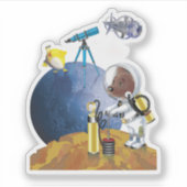 kosmos sticker (Voorkant)