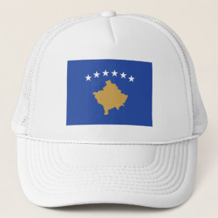 Kosovaanse vlag trucker pet