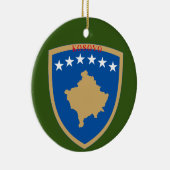 Kosovaarse kerstversiering keramisch ornament (Rechts)