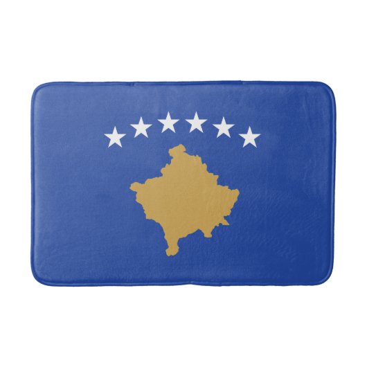 Kosovaarse vlag badmat (Voorkant)