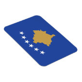 Kosovaarse vlag magneet (Rechterzijde)
