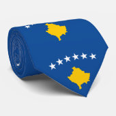 Kosovaarse vlag stropdas (Opgerold)