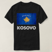 Kosovaarse vlag t-shirt (Design voorkant)