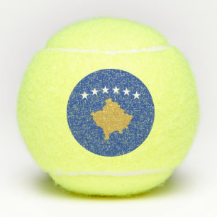 Kosovaarse vlag tennisballen