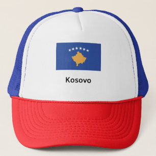 Kosovaarse vlag trucker pet