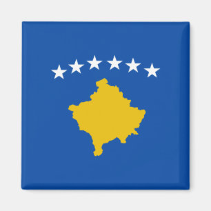 Kosovo Flag Magnet Magneet