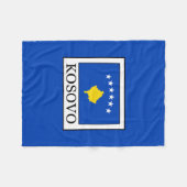 Kosovo Fleece Deken (Voorkant (Horizontaal))