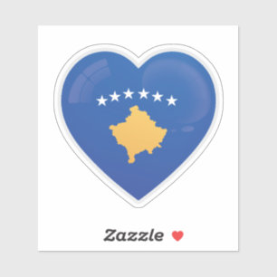 Kosovo Liefdesicoon Sticker
